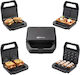 Promis Sandwich Maker Grill with Removable Plates 750W
