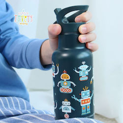 A Little Lovely Company Σετ Φαγητού Θερμός Σετ Φαγητού 350ml Robots A Little Lovely Company Σετ Φαγητού Θερμός Σετ Φαγητού 350ml Robots