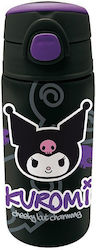 Graffiti Детска бутилка Kuromi Термос със Сламка Многоцветна 450ml