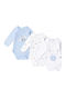 Amomi Set Onesies Blue