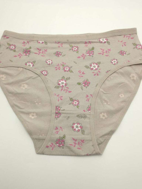 Power Flower Chiloți Pentru Femei Slip Gri