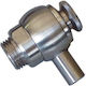 Inox Öl-/Weinkräne 1" Drehbare
