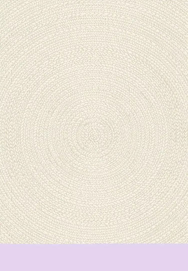 Tzikas Carpets 5004-λευκο Φ200cm Λευκό