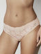 Women's Briefs with Beige Lace