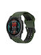 Garmin Instinct Crossover Two-Tone Reverse Buckle 22mm Watch Strap Silicone Army Green+Black