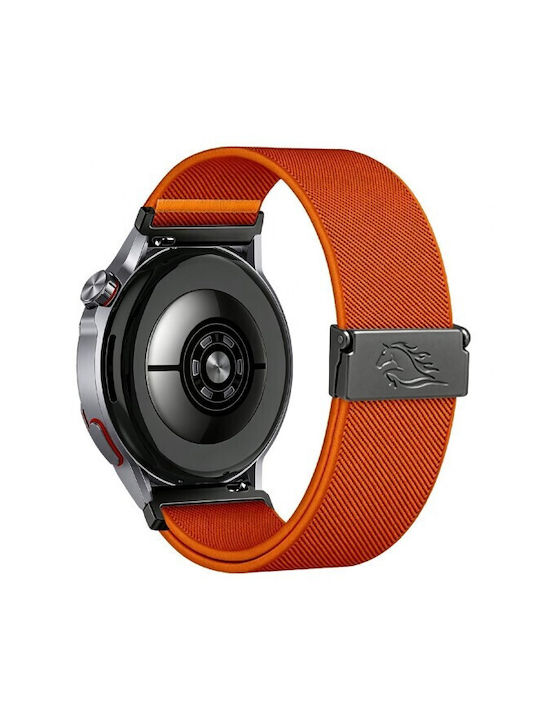 Tragbares Band Mustang Stoff Serie 22mm Xiaomi Watch 5 47mm Oranges