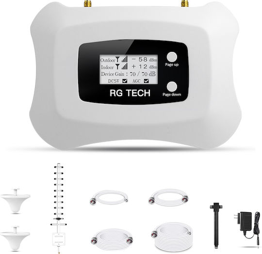 Rgtech GSM Ενισχυτής Σήματος Κινητής Τηλεφωνίας 1800MHz