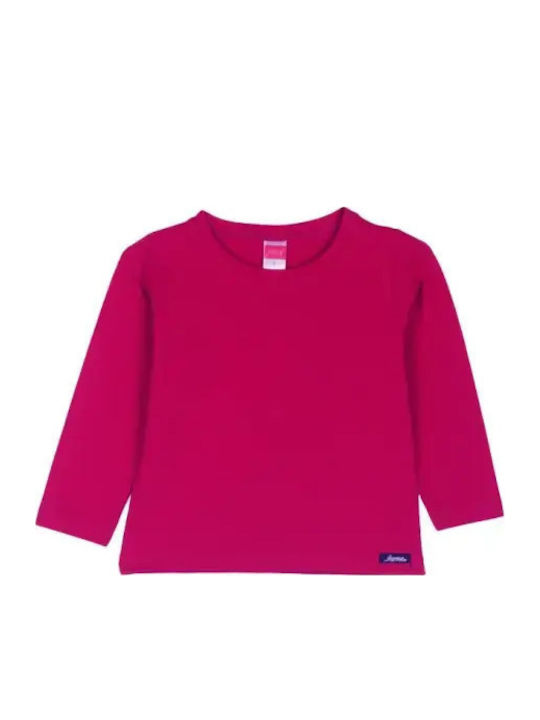 Joyce Kids Long-Sleeved Burgundy Blouse
