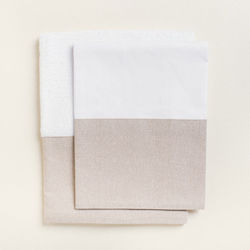 Ntampoudis Set of White Christening Oilcloths 3 Pieces