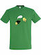 Unisex T-shirt In Cheese World Say People Funny Cheese Lover Grün