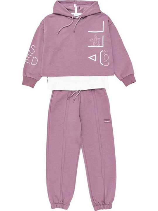 Sprint Kinder Trainingsanzüge Mit Bluse Lila 3 ...