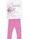 Kids Sweatpants Set White