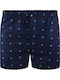Herren Boxershorts  Blau Erm169