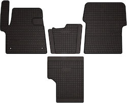 Gummifußmatten Peugeot Traveller Van 2016 Schwarz Passgenau Gummifußmatten Peugeot Traveller Van 2016 Schwarz Passgenau
