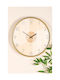 SteweHome Leise Wanduhr Kunststoff Ø42cm
