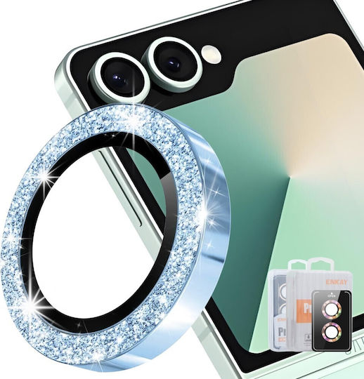 Enkay Camera Protection Tempered Glass Blue for Samsung Galaxy Z Flip8 5g