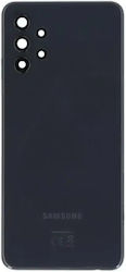 Samsung A325 Galaxy A32 4g Battery Door + Battery Door Adhesive + Back Camera Lens Bezel Black Oem Samsung A325 Galaxy A32 4g Battery Door + Battery Door Adhesive + Back Camera Lens Bezel Black Oem