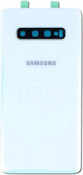 Samsung Galaxy S10+ G975f Back Cover Prism White + Lens Samsung Galaxy S10+ G975f Back Cover Prism White + Lens