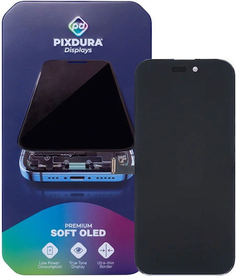 Pixdura Apple Iphone 15 Pro Display Digitizer Soft-oled Premium Ic Removable 120hz