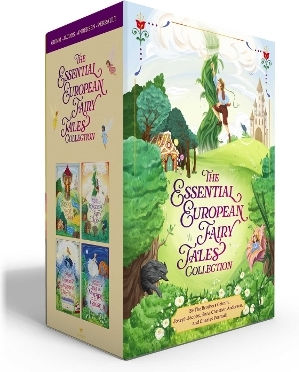 The Essential European Fairy Tales Collection (boxed Set): Grimms' Fairy Tales; Joseph Jacobs's English Fairy Tales; Hans Christian Andersen's Fairy Tales; Charles Perrault's Tales Of Mother Goose Aladdin