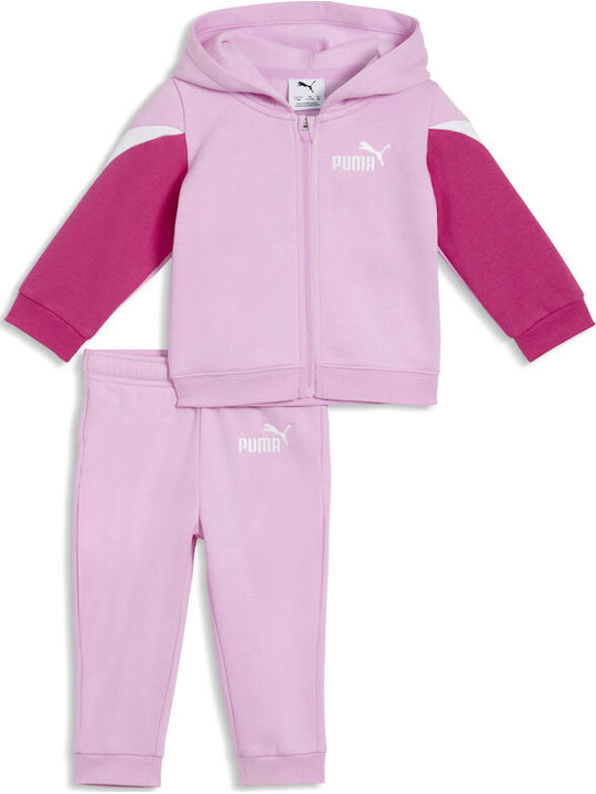 PUMA Kids Sweatpants Set With Jacket Set Tracks...