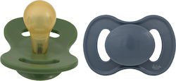 Lullaby Planet Bibs Schnuller Gummi Blau für 6+ Monate 2 Stück