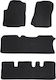 Rubber Car Mats Nissan Evalia NV200 3 Rows All Weather Durable Perfect Fit