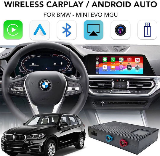Digital IQ Bm 506f Cpaa Wireless Carplay Android Auto Box Bmw Mini Evo-mgu