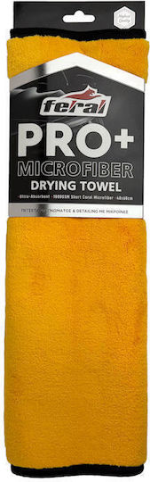 Пешка за Сушене Microfiber Feral Pro+ 40x60cm 1000gsm Жълта