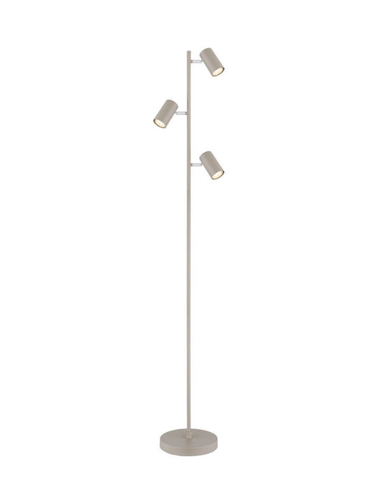 Globo Lighting Robby Floor Lamp Height 154cm Beige