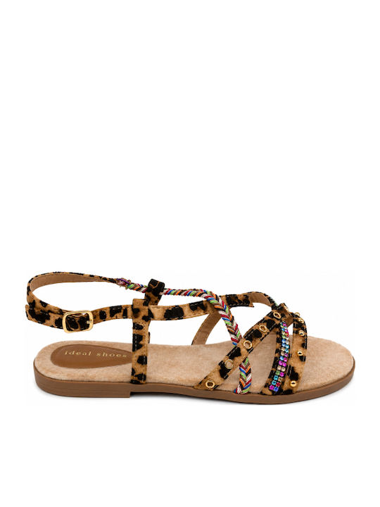 Sandale Casual Damă Maro SI-2251-26SA-Leopa