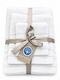 Xionoula Home Xionoula Home Badetuch Handtuch 40x60cm Weiß Gewicht 600gr/m²