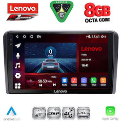 Lenovo Автомобилна Аудио Система Fiat Panda 2003-2012 с Bluetooth USB и GPS