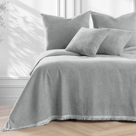 Filumi Duvet Cover Double 230x260 Light Grey