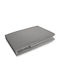 Darymex Double Flannel Bed Sheet With Rubber Hugger 140x200cm Grey