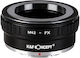 K&f Concept Adaptor M42-fx Ii De Montare De La M42 La Fuji X-mount Kf06.307