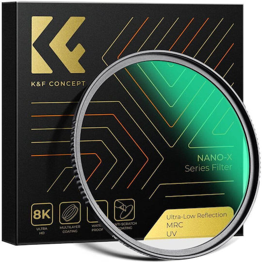 K&F Concept Nano-x UV / HD / Clear Filter 95mm Diameter for Camera Lenses
