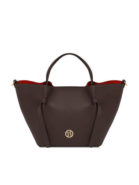 Tuscany Leather Leather Women's Shoulder Bag Brown