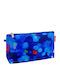 Blue Cosmetic Toiletry Bag Palette Zip Glam Blue Palette Pylones 40505 Bl Pal