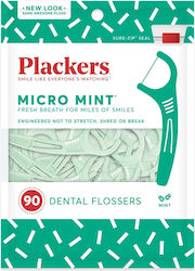 Plackers Zahnseide Mit Geschmack Minze und Faden mit Griff 90Stücke Plackers Zahnseide Mit Geschmack Minze und Faden mit Griff 90Stücke