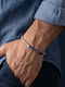 Steel & Barnett Herren Armband Kette aus Leder