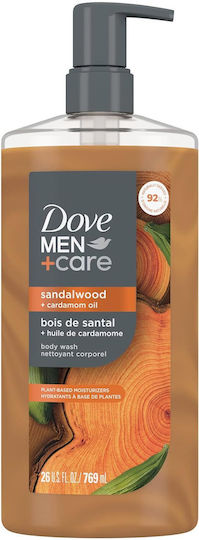 Dove Care Ulei pentru Duș pentru Bărbați cu Niacinamidă și Miros de Caramel 769ml