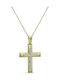 Ortaxidis Gold Cross 14K with Chain