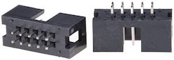 Dc3 10p 2.54mm Socket Header Connector Straight Needle Dc3 10p 2.54mm Socket Header Connector Straight Needle