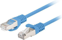 Lanberg U/UTP Cat.6 (Gigabit) Network Cable Ethernet 0.5m Blue 10 Pieces Lanberg U/UTP Cat.6 (Gigabit) Network Cable Ethernet 0.5m Blue 10 Pieces