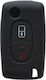 Key Cover Citroen C2 C3 C4 C5 C6 Peugeot Berlingo Partner
