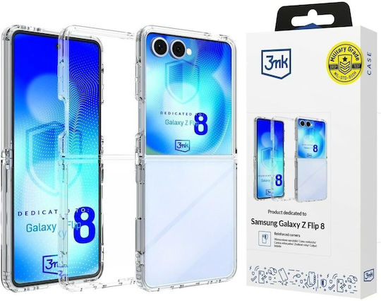 3MK Back Cover Σιλικόνης 1.5mm Διάφανο (Galaxy Z Flip8)