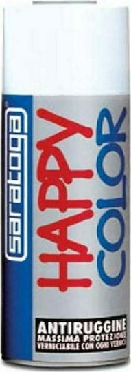 Saratoga Happy Primer Spray with Metallic Effect Grey Grey 400ml