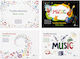 Ekdoseis Aigaio Music Notebook B5 40 Paper Sheets Brand (Miscellaneous Designs)