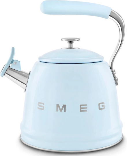 Smeg Кетъл Неръждаем Син 2300ml Smeg Кетъл Неръждаем Син 2300ml
